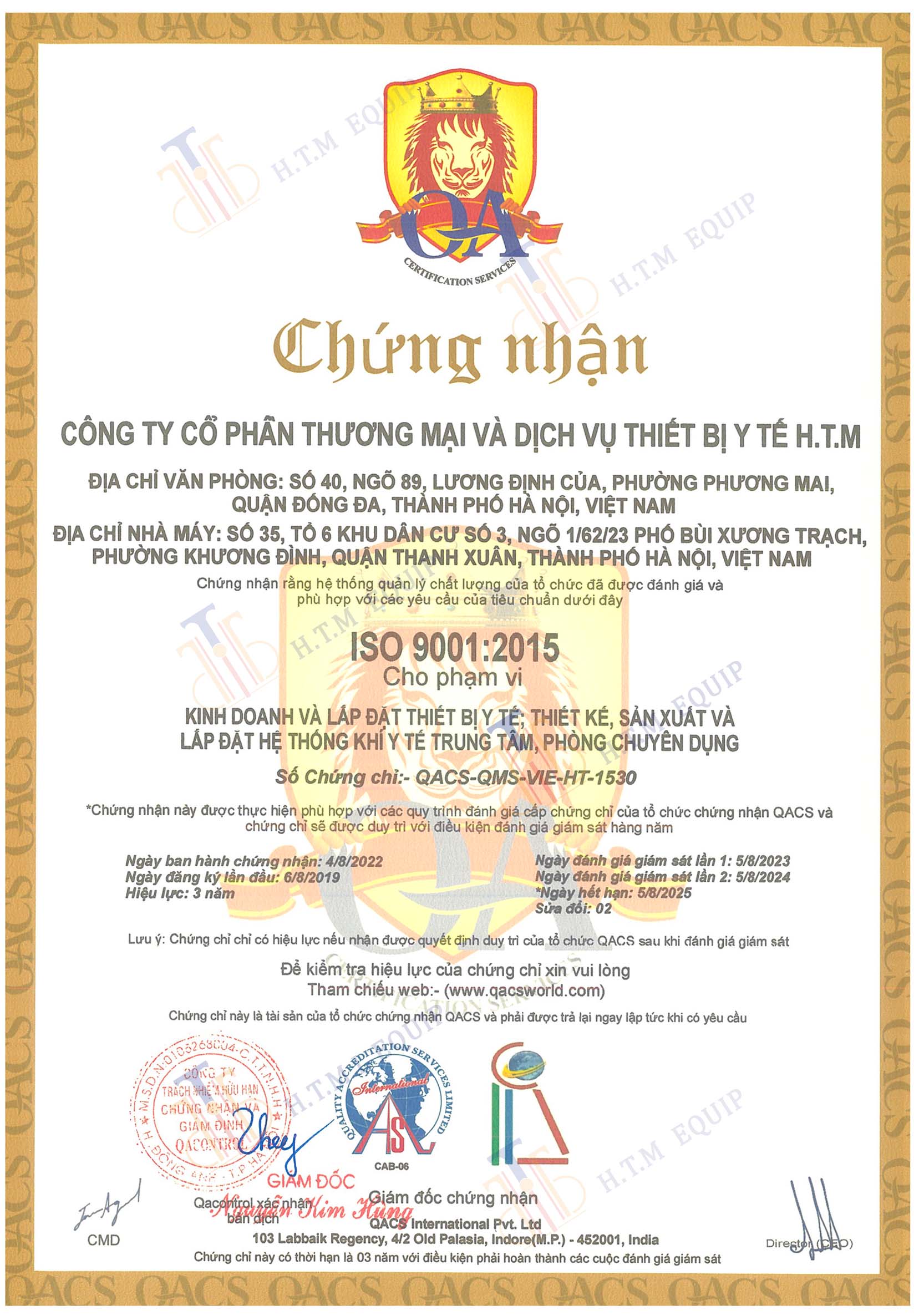 ISO 9001:2015